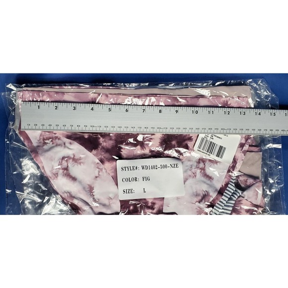 5 Rae Dunn No Show Bikinis Size Large panties underwear intimates Inspirational - Picture 3 of 10